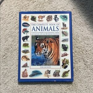 The Complete Book of Animals Hardcover Encyclopedia by Tom Jackson